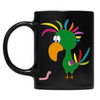 Кружка цветная UV-DTF