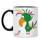 Кружка двухцветная