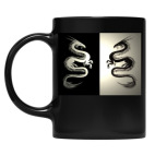 Кружка цветная UV-DTF