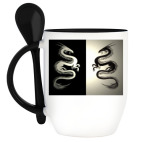 Кружка с ложкой