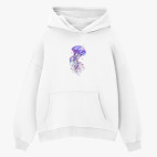 Толстовка худи оверсайз