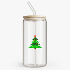 Банка с бамбуковой крышкой