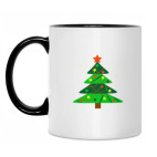 Кружка двухцветная