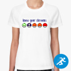 Женская спортивная футболка