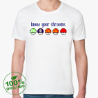 Мужская футболка органик