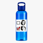 Прозрачная спортивная бутылка