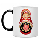 Кружка двухцветная