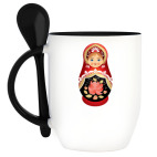 Кружка с ложкой