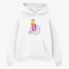 Толстовка худи оверсайз