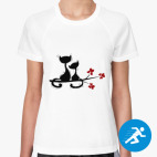 Женская спортивная футболка