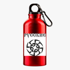 Металлическая бутылка 400 мл UV-DTF