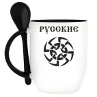 Кружка с ложкой