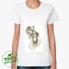 Женская футболка органик