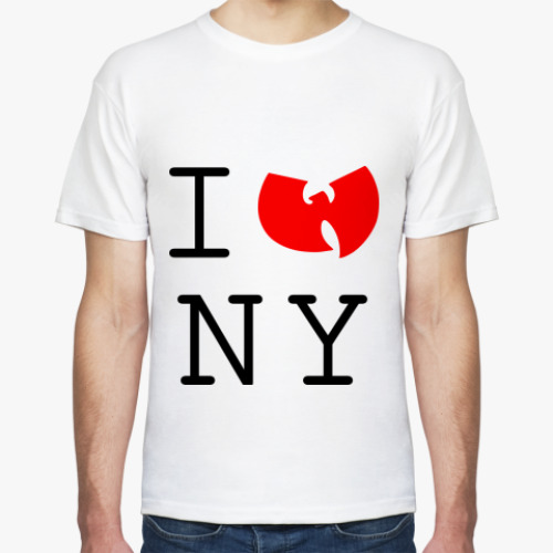 Футболка  I wu NY