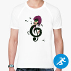 Мужская спортивная футболка