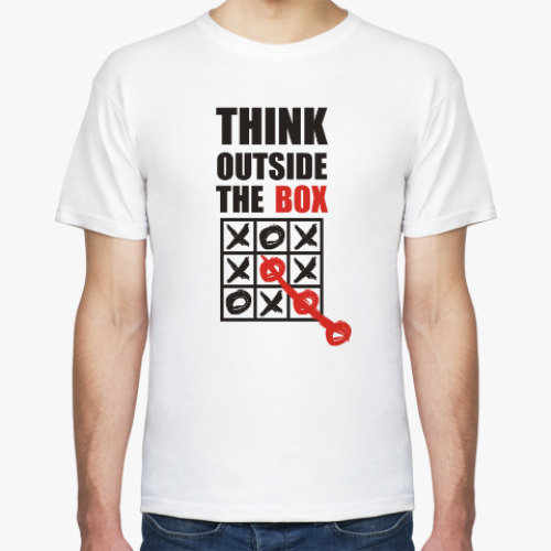 Футболка Think outside the box