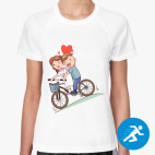 Женская спортивная футболка