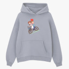 Толстовка худи оверсайз