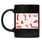 Кружка цветная UV-DTF