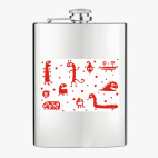 Фляжка стальная