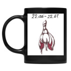 Кружка цветная UV-DTF