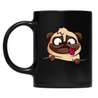 Кружка цветная UV-DTF