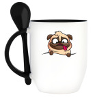 Кружка с ложкой