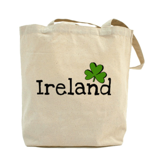 Сумка шоппер с принтом Lucky