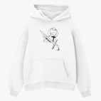 Толстовка худи оверсайз