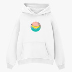 Толстовка худи оверсайз