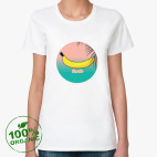 Женская футболка органик