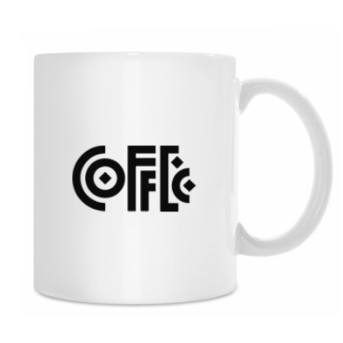 Кружка с принтом Coffee