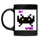 Кружка цветная UV-DTF