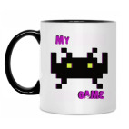 Кружка двухцветная