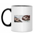 Кружка двухцветная