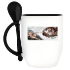 Кружка с ложкой