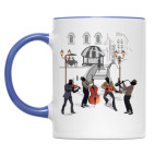 Двухцветная кружка Coffee Blues