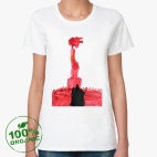 Женская футболка органик