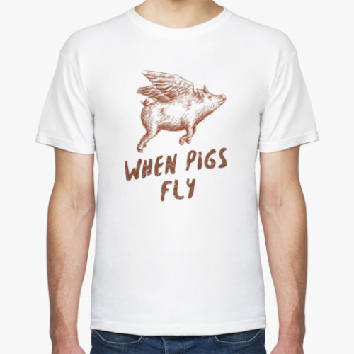 Футболка When Pigs Fly
