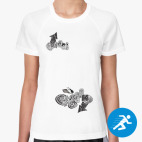 Женская спортивная футболка