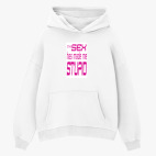 Толстовка худи оверсайз