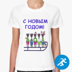 Женская спортивная футболка