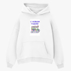 Толстовка худи оверсайз
