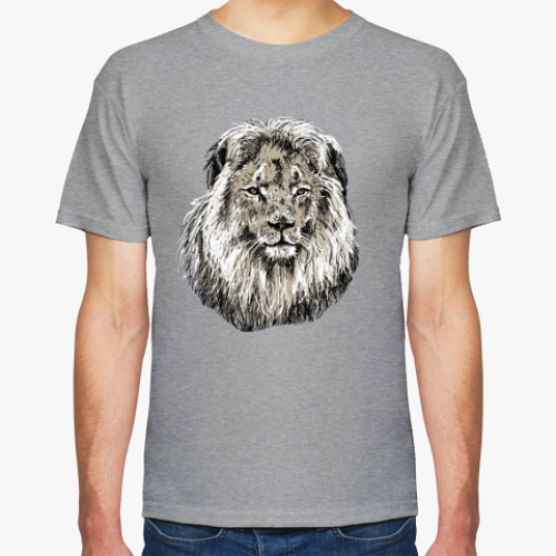 Футболка с принтом Лев