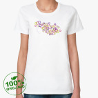 Женская футболка органик