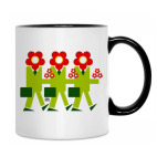 Кружка двухцветная