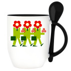 Кружка с ложкой