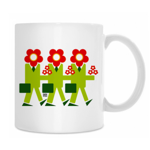 Кружка с принтом 8 марта