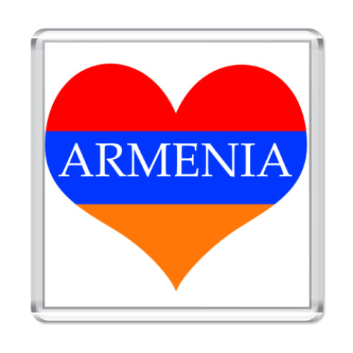 Магнит с принтом ARMENIA