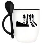 Кружка с ложкой